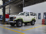 The FJ Company 1985 FJ73 0001841 White - Safari - Restoration